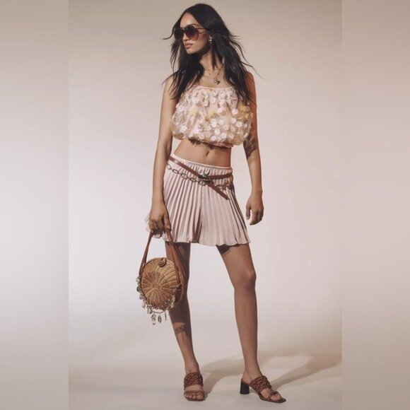 NWT Size M - Anthropologie Silky Skorts with built in shorts (NWT US$ 128) - Picture 8 of 16